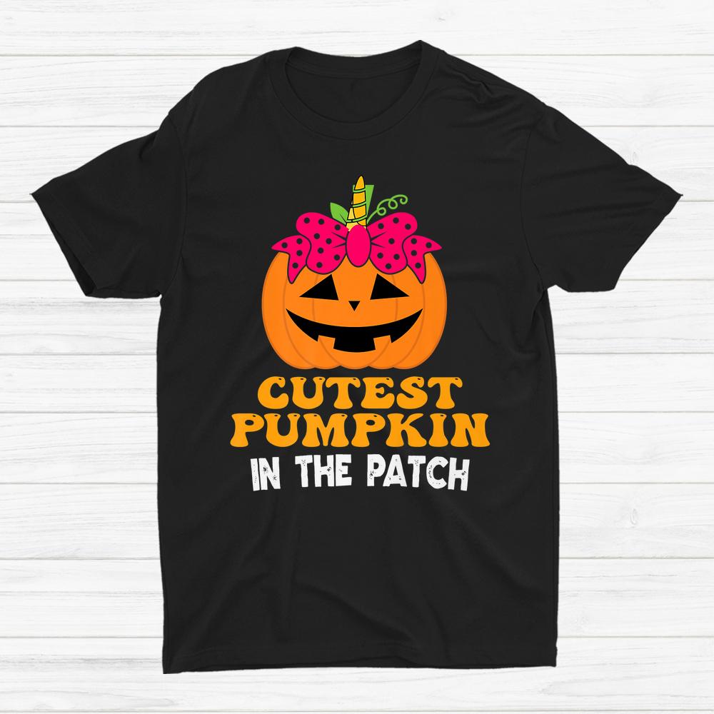 The Cutest Pumpkin In The Patch Halloween Unicorn Pumpkin Shirt The Cutest Pumpkin In The Patch Halloween Unicorn Pumpkin Shirt