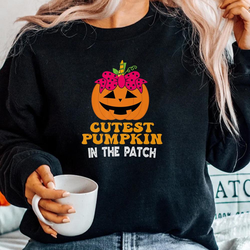 The Cutest Pumpkin In The Patch Halloween Unicorn Pumpkin Shirt The Cutest Pumpkin In The Patch Halloween Unicorn Pumpkin Shirt