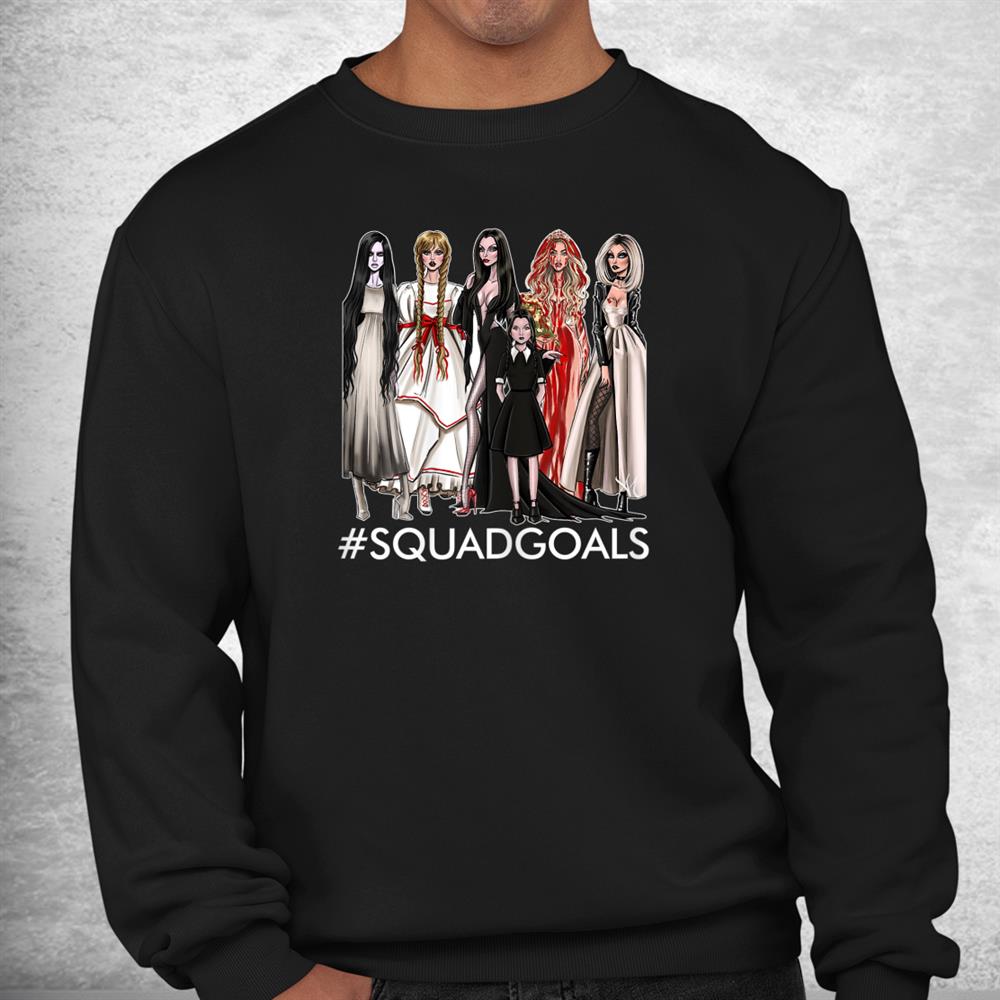 The Halloween Squad Goals Of Famous Character Witch Shirt The Halloween Squad Goals Of Famous Character Witch Shirt