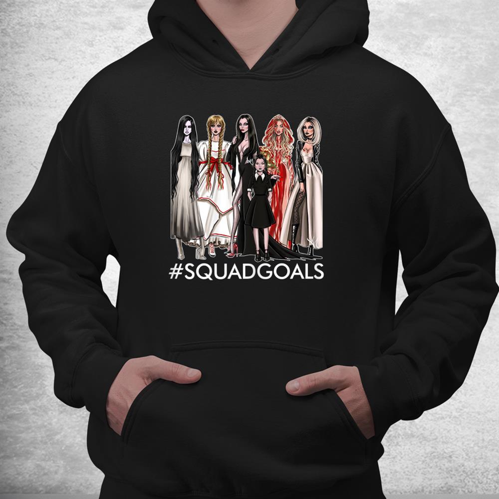 The Halloween Squad Goals Of Famous Character Witch Shirt The Halloween Squad Goals Of Famous Character Witch Shirt