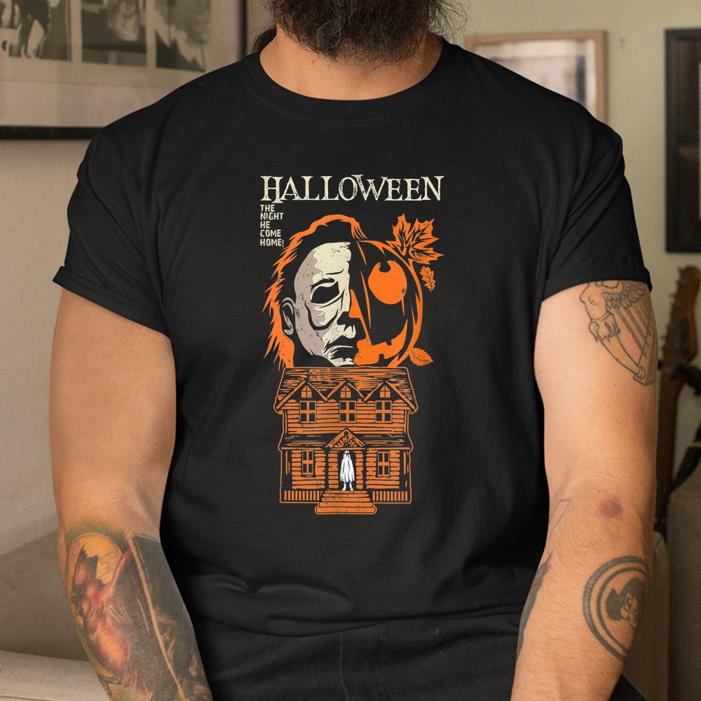The Night He Came Home Lazy Halloween Shirt The Night He Came Home Lazy Halloween Shirt