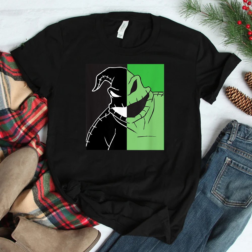 The Nightmare Before Christmas Oogie Boogie Split Shirt The Nightmare Before Christmas Oogie Boogie Split Shirt