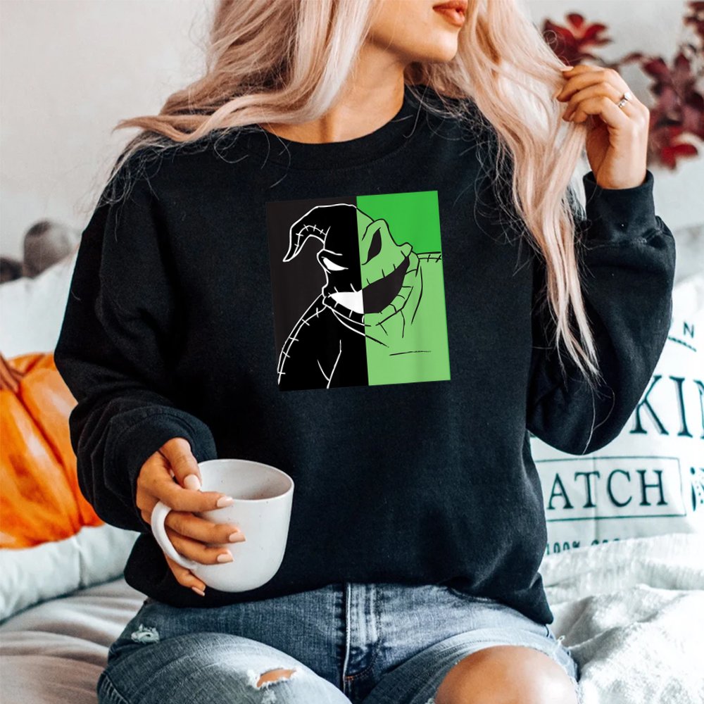 The Nightmare Before Christmas Oogie Boogie Split Shirt The Nightmare Before Christmas Oogie Boogie Split Shirt
