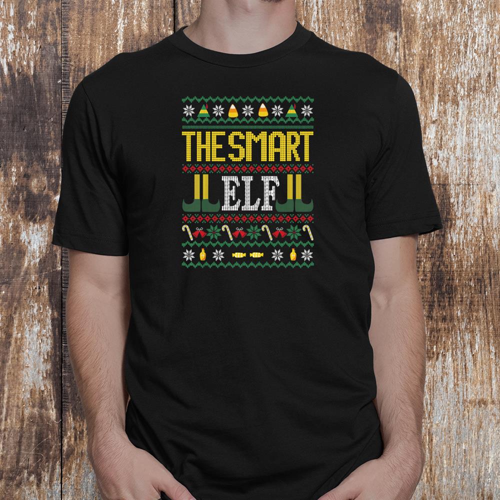 The Smart Elf Family Matching Group Christmas Shirt The Smart Elf Family Matching Group Christmas Shirt