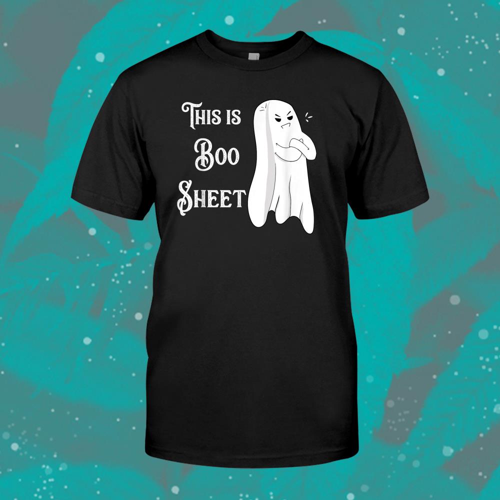This Is Boo Sheet Halloween Ghost Shirt This Is Boo Sheet Halloween Ghost Shirt