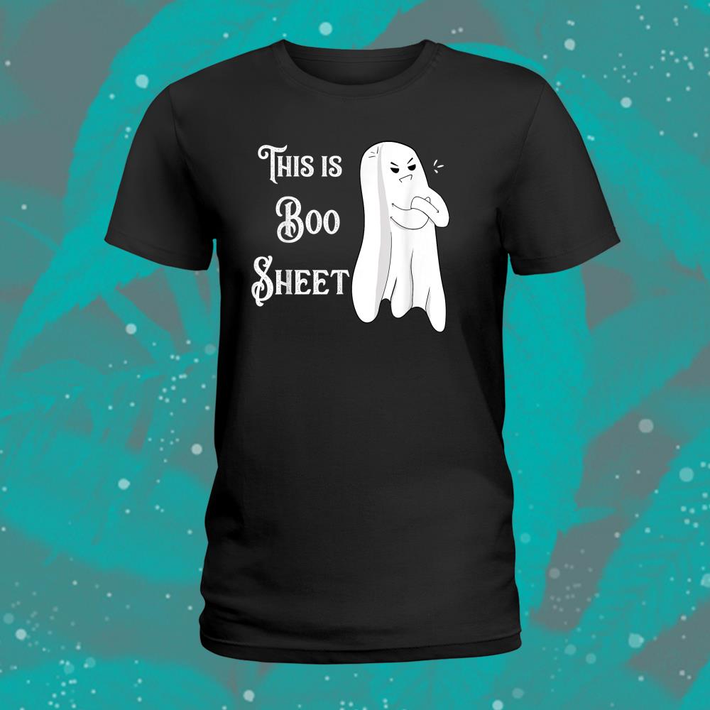 This Is Boo Sheet Halloween Ghost Shirt This Is Boo Sheet Halloween Ghost Shirt