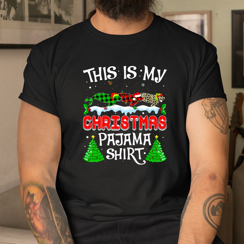 This Is My Christmas Pajama Sea Lion Xmas Shirt This Is My Christmas Pajama Sea Lion Xmas Shirt