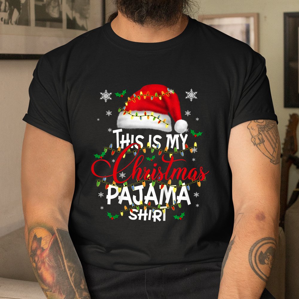 This Is My Christmas Pajama Shirt Lights Shirt This Is My Christmas Pajama Shirt Lights Shirt