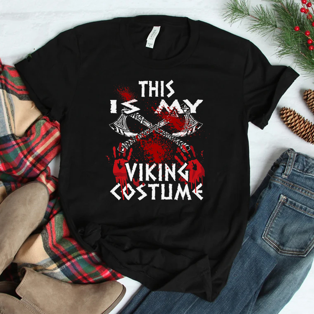 This Is My Viking Bloody Hands Halloween Vikings Shirt This Is My Viking Bloody Hands Halloween Vikings Shirt