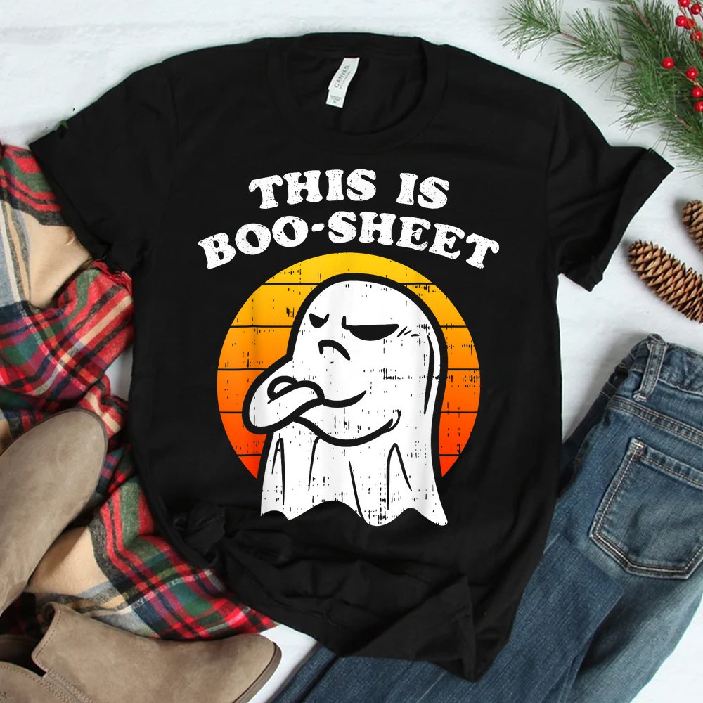 This Is Some Boo-sheet Ghost Halloween Shirt This Is Some Boo-sheet Ghost Halloween Shirt