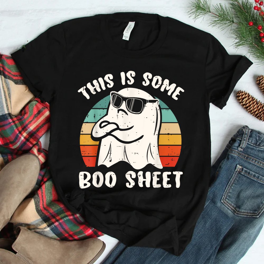 This Is Some Boo Sheet Halloween Ghost Shirt This Is Some Boo Sheet Halloween Ghost Shirt