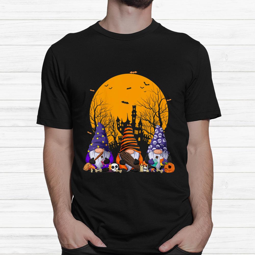 Three Gnomes Fall Candy Corn Pumpkin Halloween Shirt Three Gnomes Fall Candy Corn Pumpkin Halloween Shirt