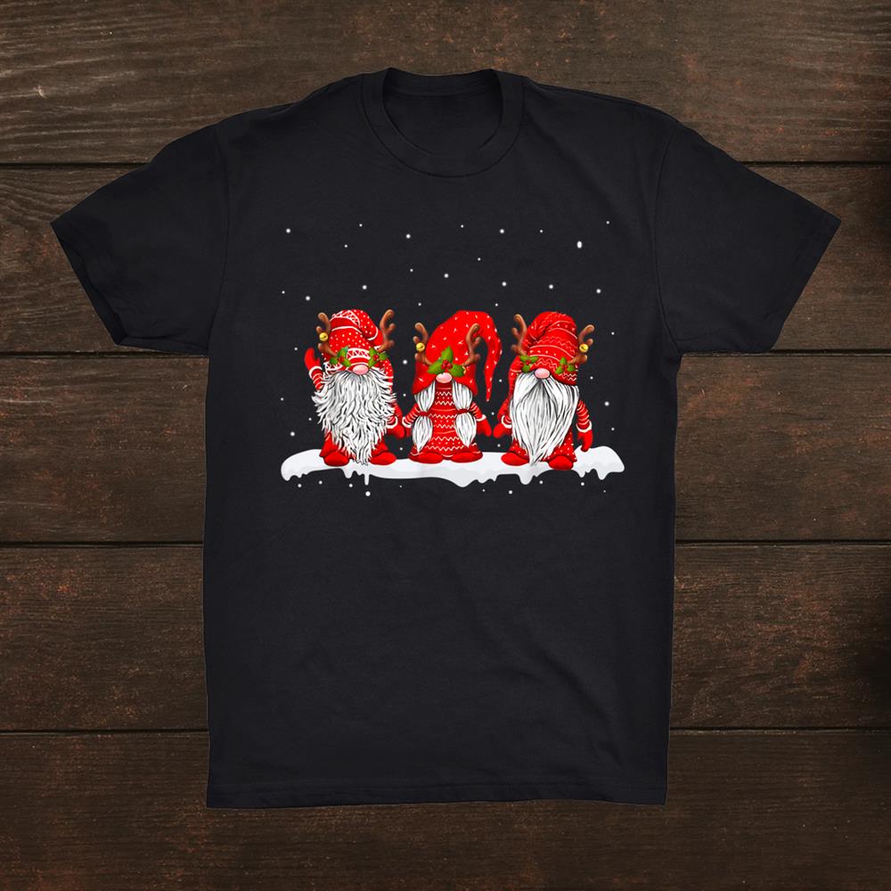 Three Nordic Gnomes Winter Christmas Swedish Elves Shirt Three Nordic Gnomes Winter Christmas Swedish Elves Shirt