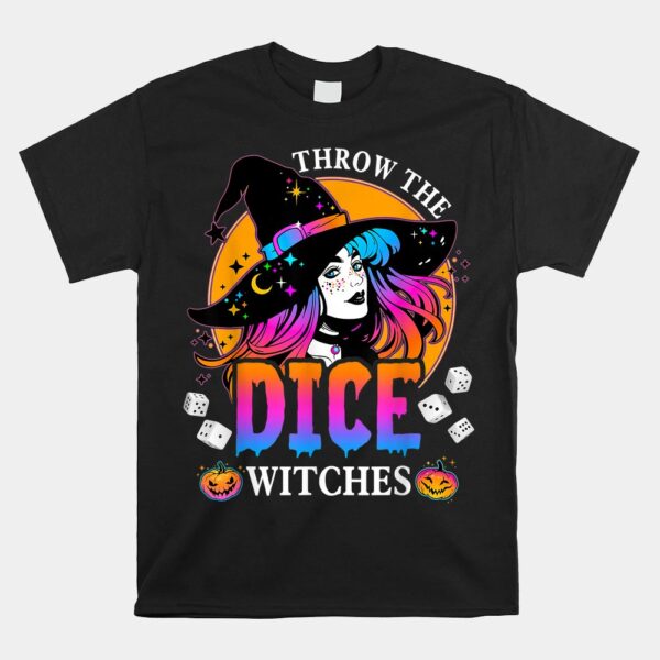 throw the dice witches bunco happy halloween shirt 1