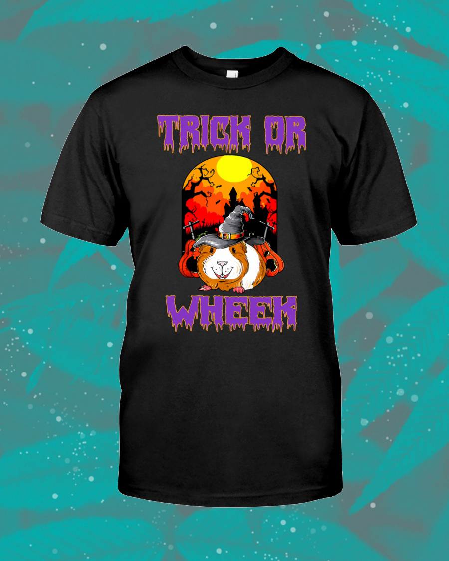 Trick Or Wheek Guinea Pig Halloween Shirt 5 Trick Or Wheek Guinea Pig Halloween Shirt