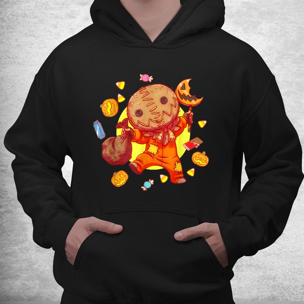 Trick R Treat Funny Cute Sam Halloween 2021 Candy Shirt Trick R Treat Funny Cute Sam Halloween 2021 Candy Shirt