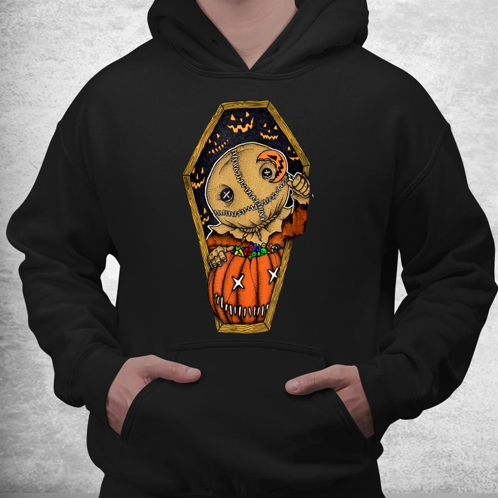 Trick R Treat Funny Cute Sam Pumpkin Halloween Shirt Trick R Treat Funny Cute Sam Pumpkin Halloween Shirt