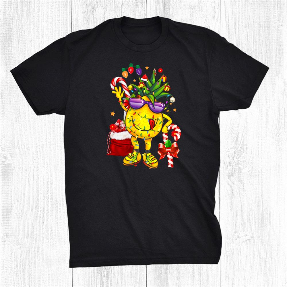 Tropical Christmas Cruise Festive Pineapple Sunglasses Light Shirt Tropical Christmas Cruise Festive Pineapple Sunglasses Light Shirt