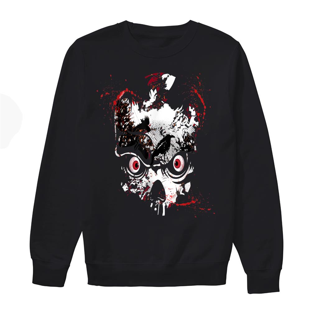 Twear Tees Scary Skull Red Eye Bloody Halloween Fun Shirt Twear Tees Scary Skull Red Eye Bloody Halloween Fun Shirt