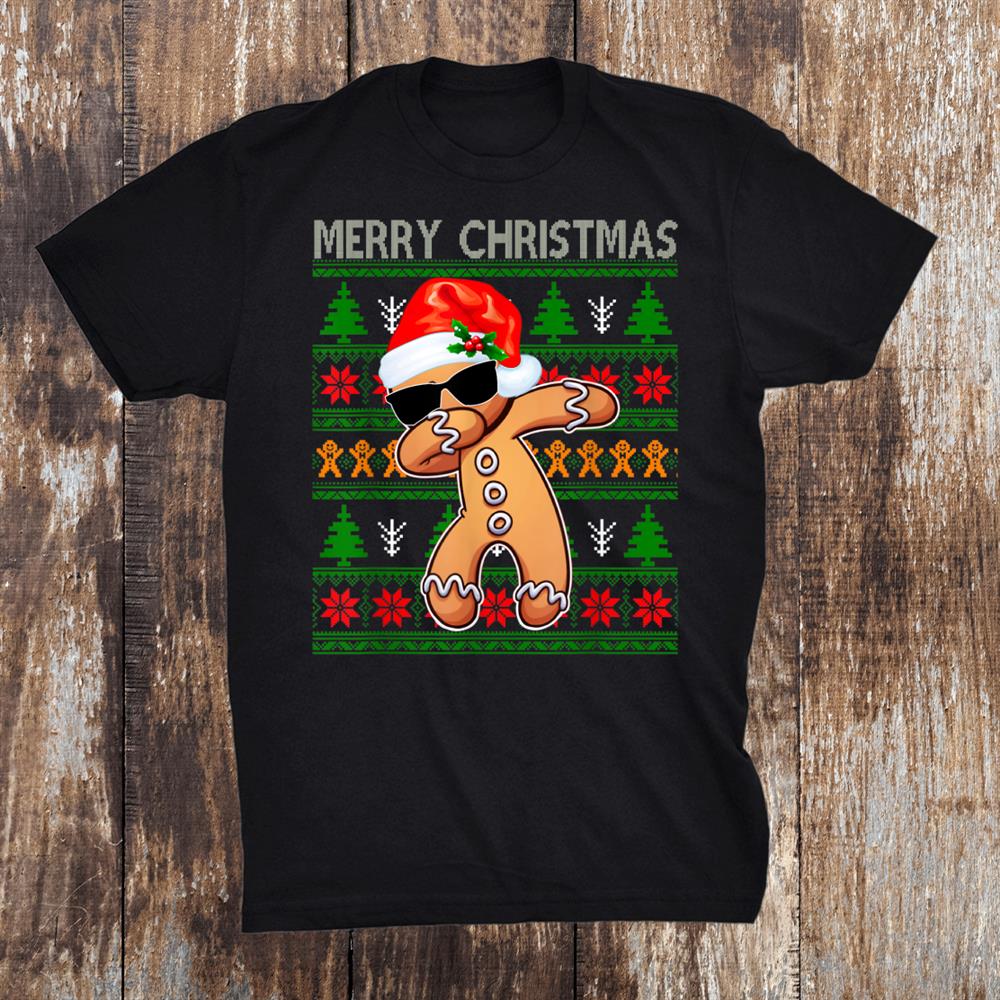 Ugly Merry Gifts Woman Christmas Dabbing Ginger Santa Xmas Shirt Ugly Merry Gifts Woman Christmas Dabbing Ginger Santa Xmas Shirt