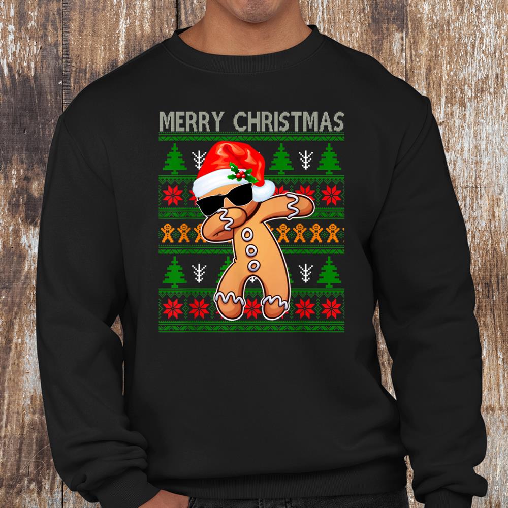 Ugly Merry Gifts Woman Christmas Dabbing Ginger Santa Xmas Shirt Ugly Merry Gifts Woman Christmas Dabbing Ginger Santa Xmas Shirt
