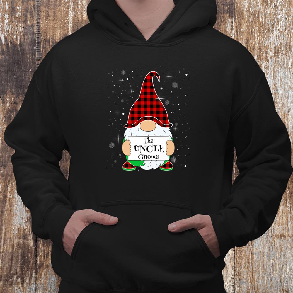 Uncle Gnome Family Matching Christmas Gnome Buffalo Plaid Shirt Uncle Gnome Family Matching Christmas Gnome Buffalo Plaid Shirt