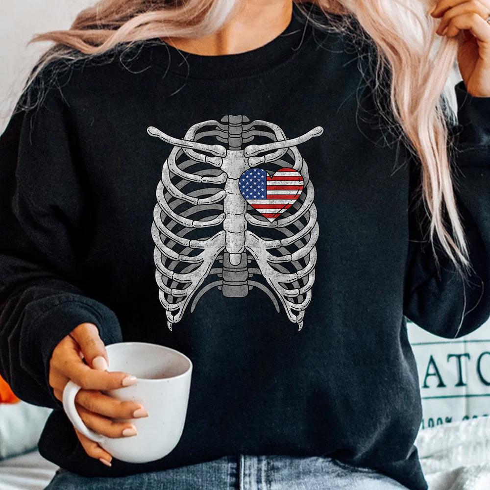 Usa Halloween American Flag Skeleton Halloween Shirt Usa Halloween American Flag Skeleton Halloween Shirt