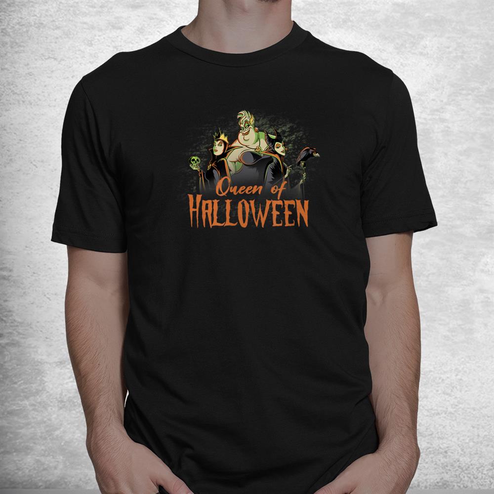 Villains Halloween Queen Of Halloween Shirt Villains Halloween Queen Of Halloween Shirt