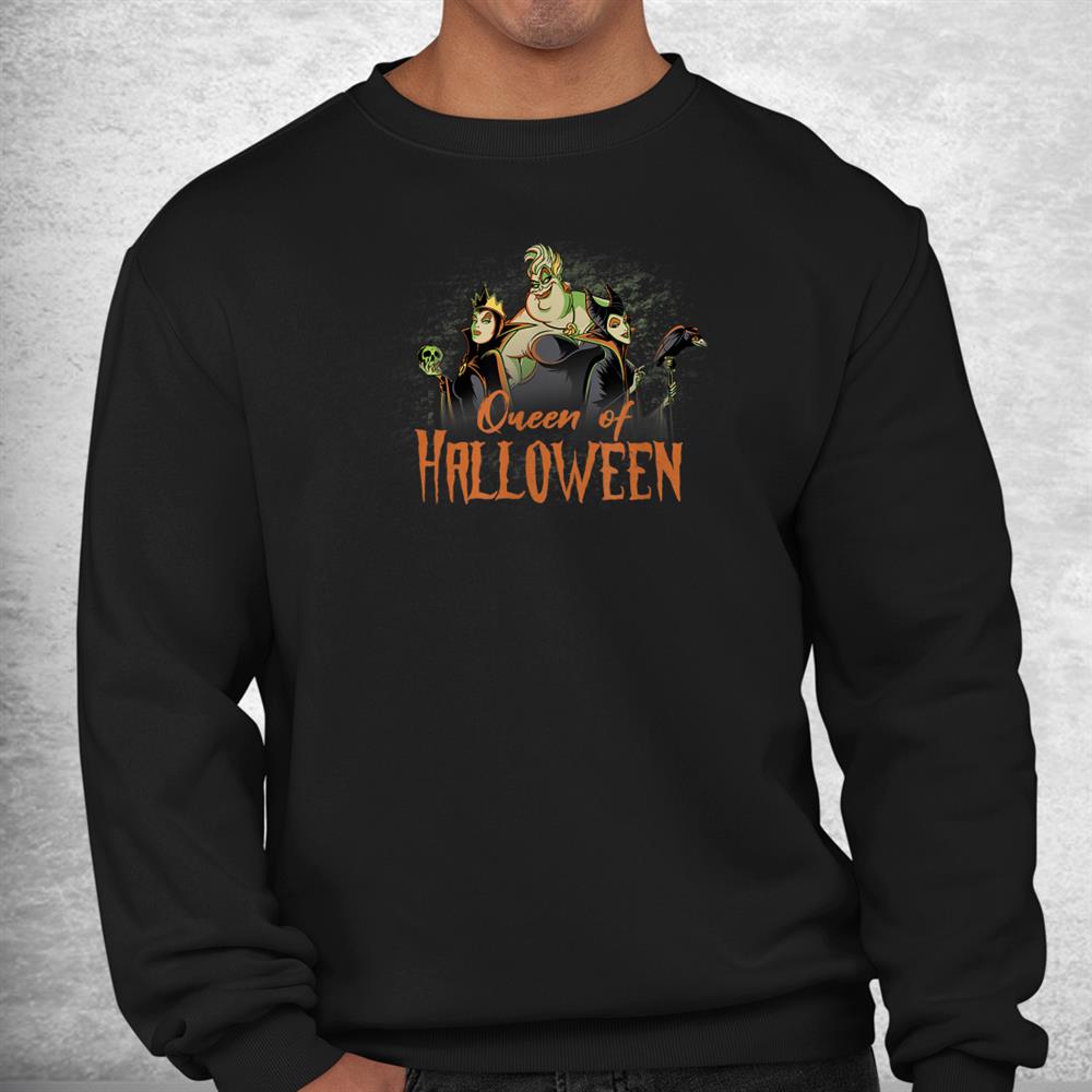 Villains Halloween Queen Of Halloween Shirt Villains Halloween Queen Of Halloween Shirt