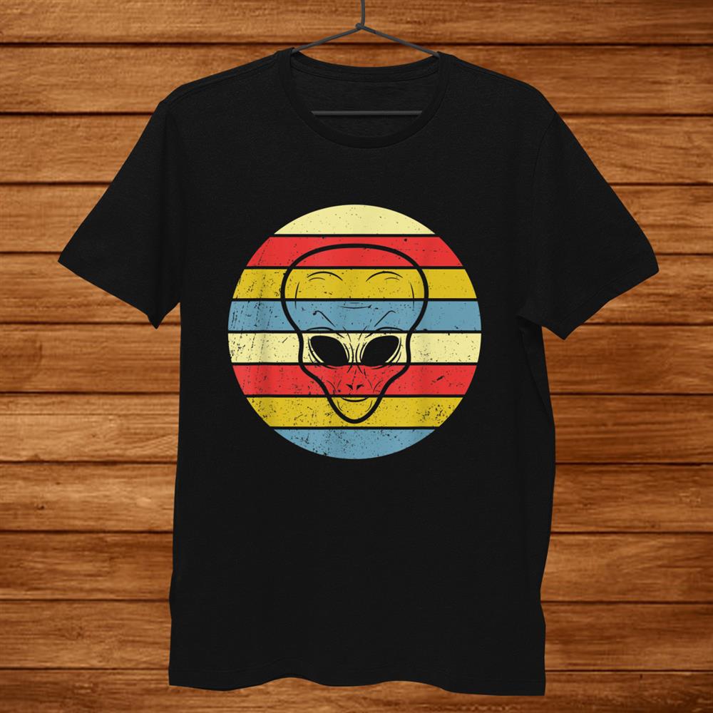 Vintage Distressed Alien Halloween Gift For Space Lover Shirt Vintage Distressed Alien Halloween Gift For Space Lover Shirt