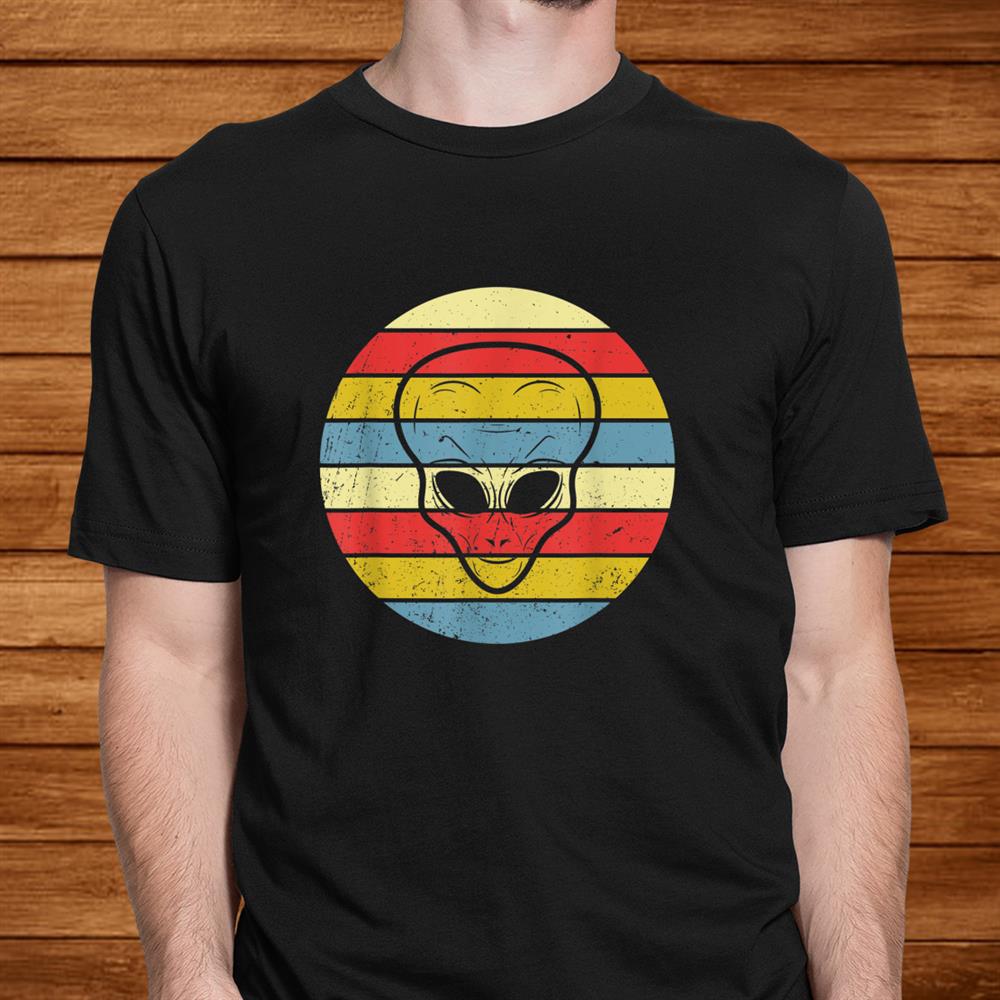 Vintage Distressed Alien Halloween Gift For Space Lover Shirt Vintage Distressed Alien Halloween Gift For Space Lover Shirt