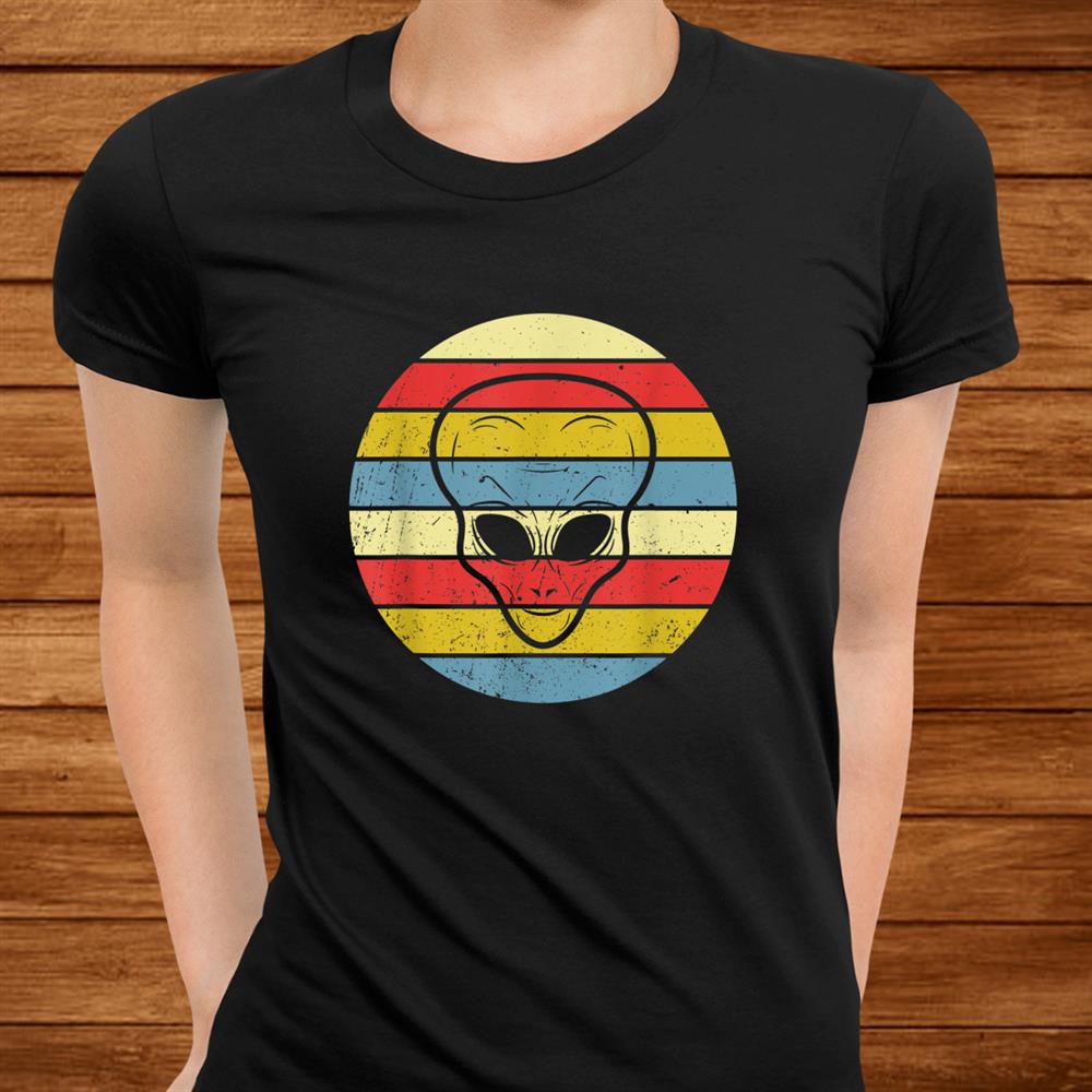 Vintage Distressed Alien Halloween Gift For Space Lover Shirt Vintage Distressed Alien Halloween Gift For Space Lover Shirt