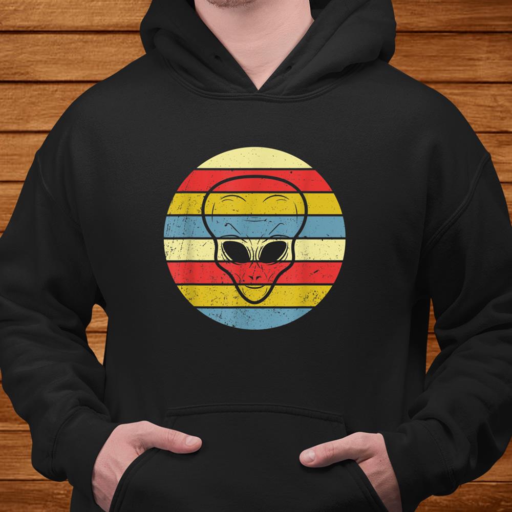 Vintage Distressed Alien Halloween Gift For Space Lover Shirt Vintage Distressed Alien Halloween Gift For Space Lover Shirt