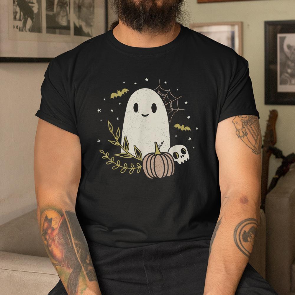 Vintage Ghost Autumn Fall Halloween Shirt Vintage Ghost Autumn Fall Halloween Shirt