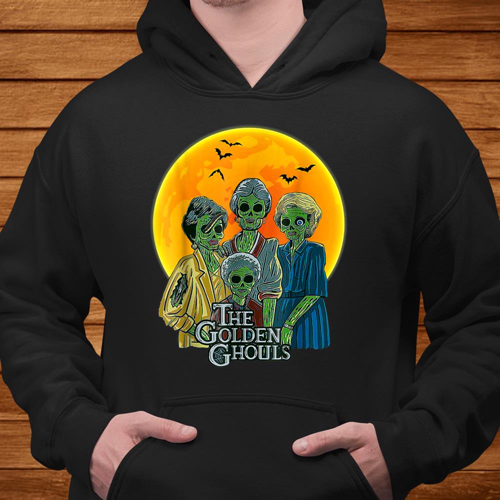 Vintage The Golden Ghouls Custom Gift Halloween Shirt Vintage The Golden Ghouls Custom Gift Halloween Shirt