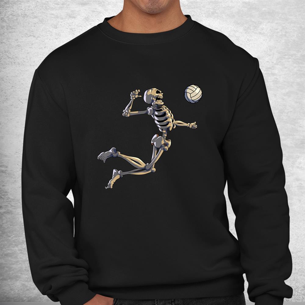 Volleyball Skeleton Volleyball Player Halloween Shirt Volleyball Skeleton Volleyball Player Halloween Shirt