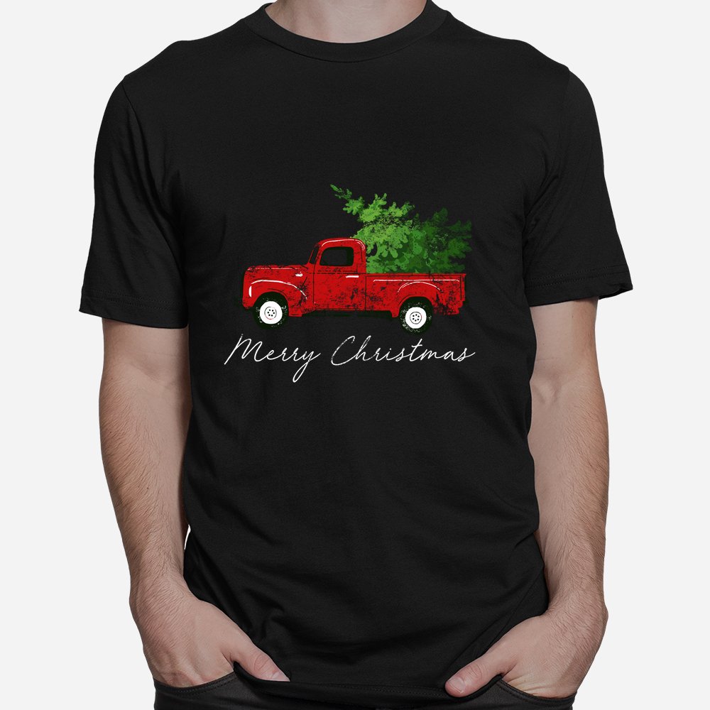 Wagon Christmas Shirt Tree On Truck Wagon Christmas Shirt Tree On Truck