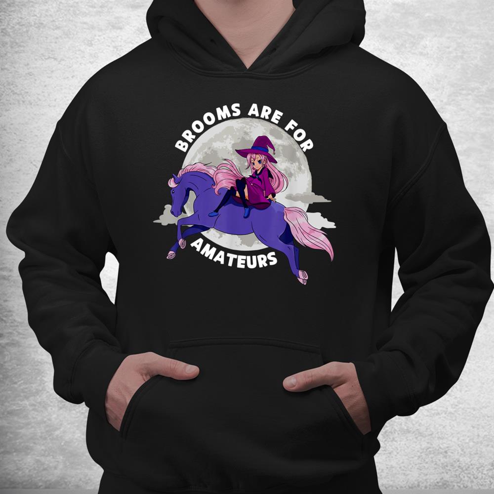 Witch Riding Horse Halloween Shirt Witch Riding Horse Halloween Shirt