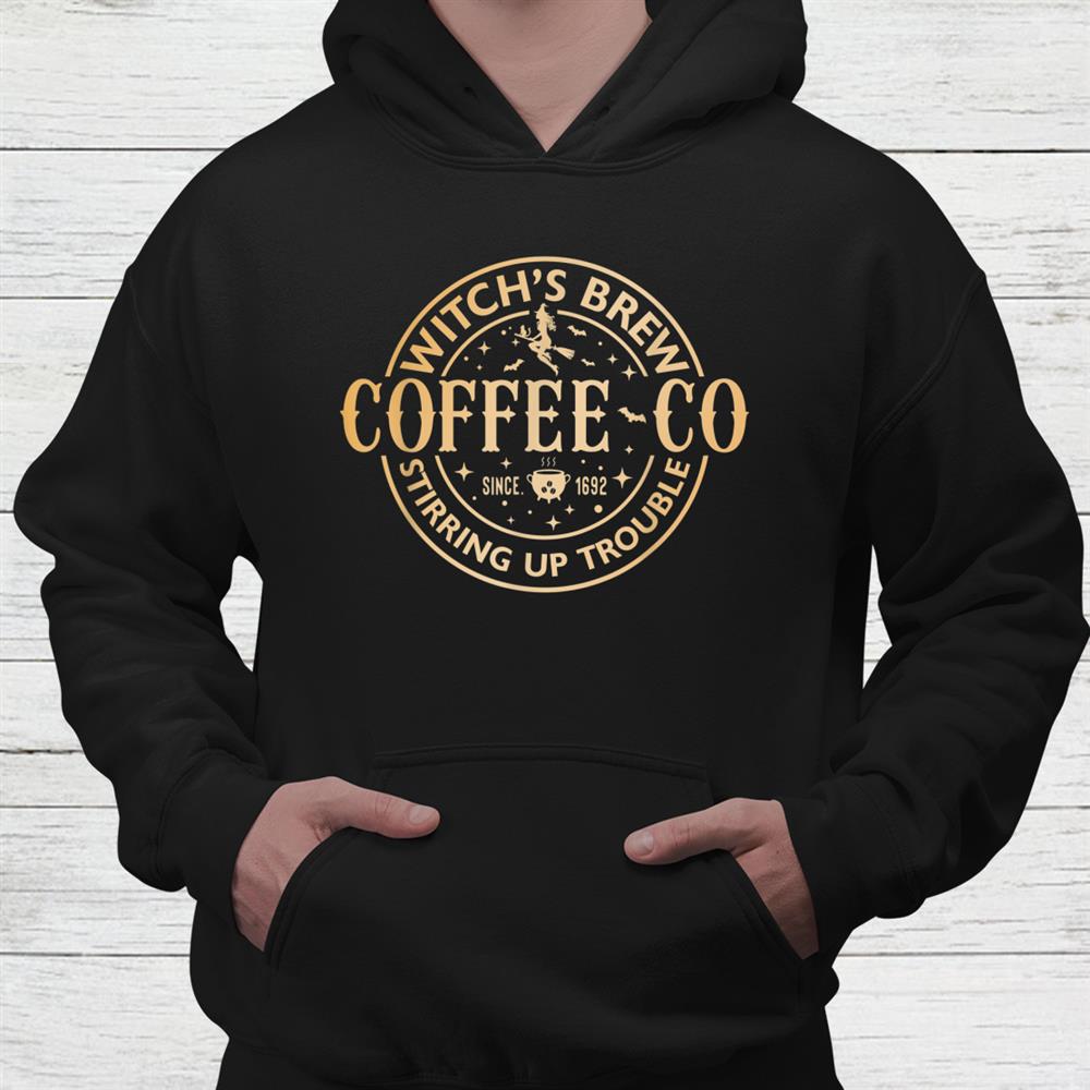 Witches Brew Coffee Co Halloween Witch Shirt Witches Brew Coffee Co Halloween Witch Shirt