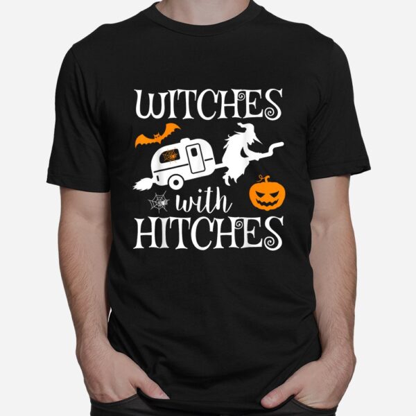 Witches With Hitches Camping RV Halloween Shirt 6 Witches With Hitches Camping RV Halloween Shirt
