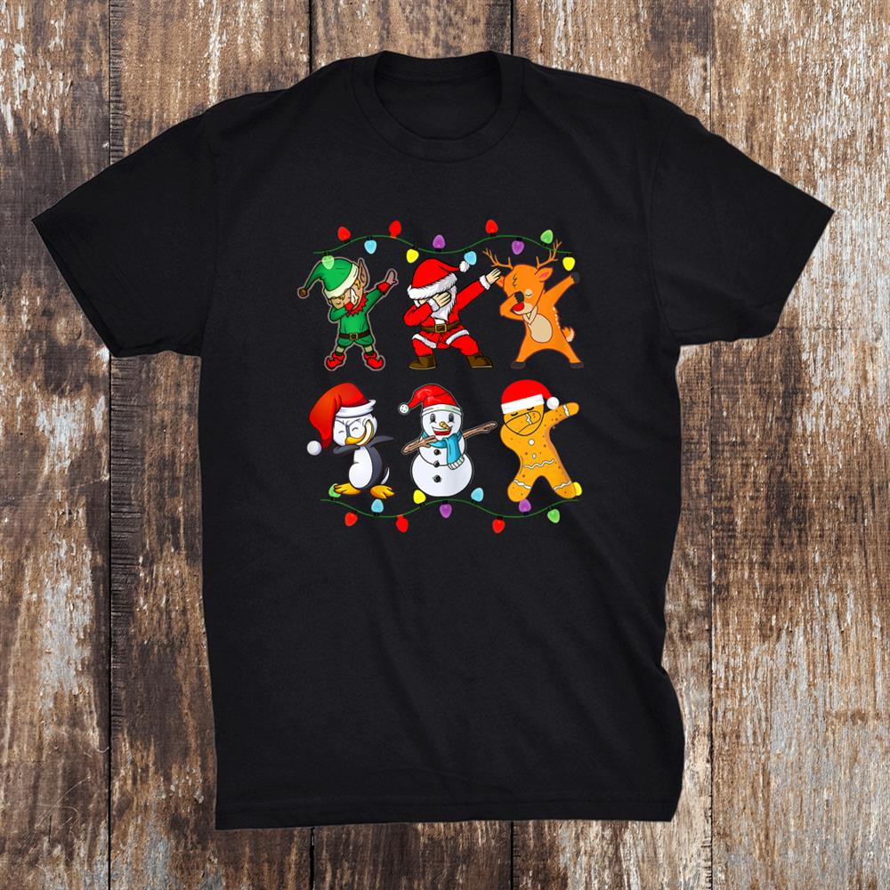 Xmas Dabbing Santa Elf Santa Christmas Shirt Xmas Dabbing Santa Elf Santa Christmas Shirt