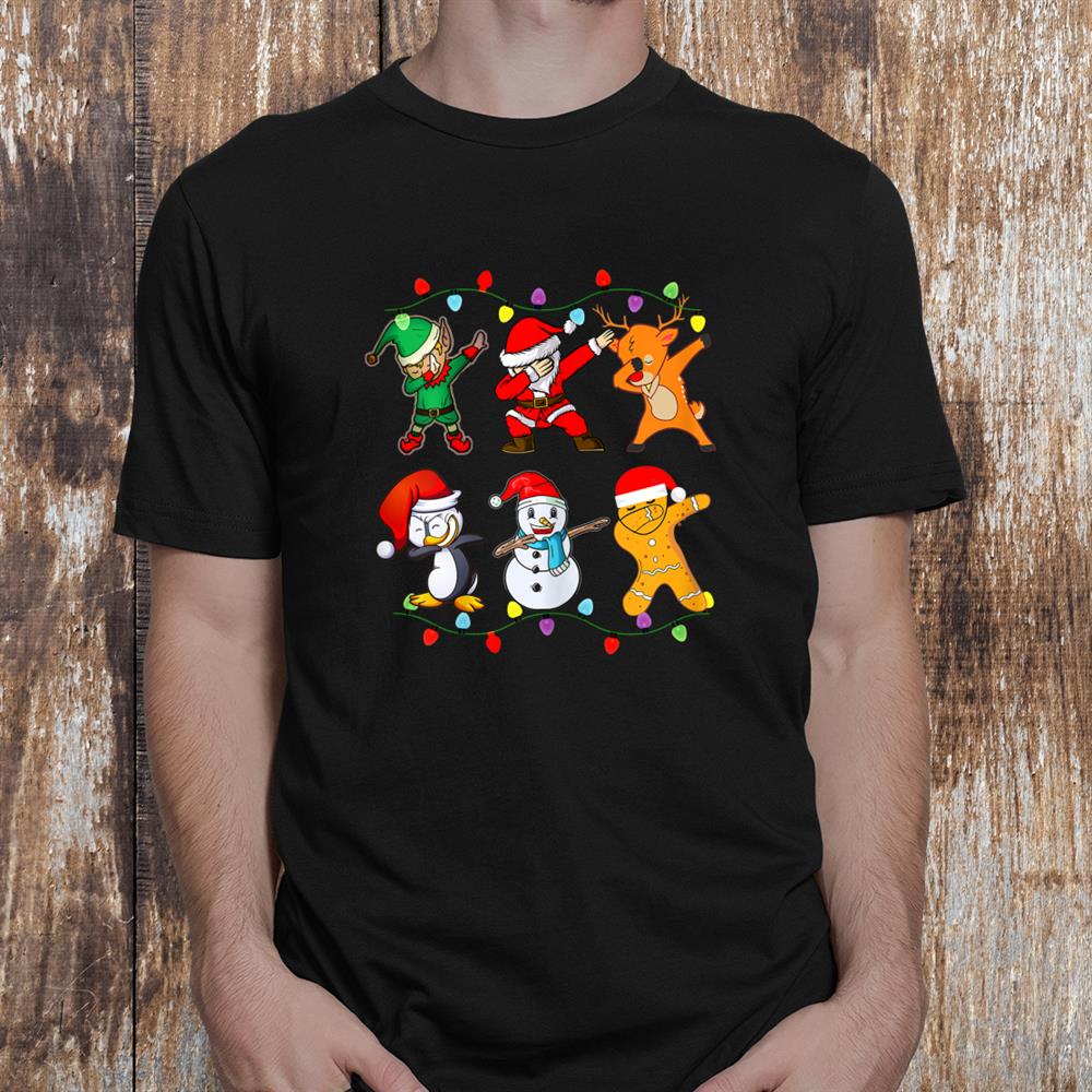 Xmas Dabbing Santa Elf Santa Christmas Shirt Xmas Dabbing Santa Elf Santa Christmas Shirt