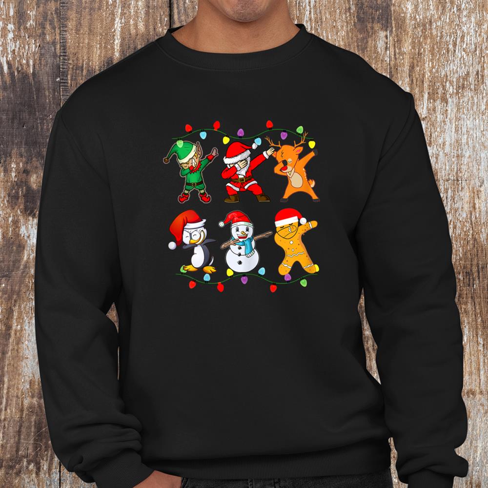 Xmas Dabbing Santa Elf Santa Christmas Shirt Xmas Dabbing Santa Elf Santa Christmas Shirt