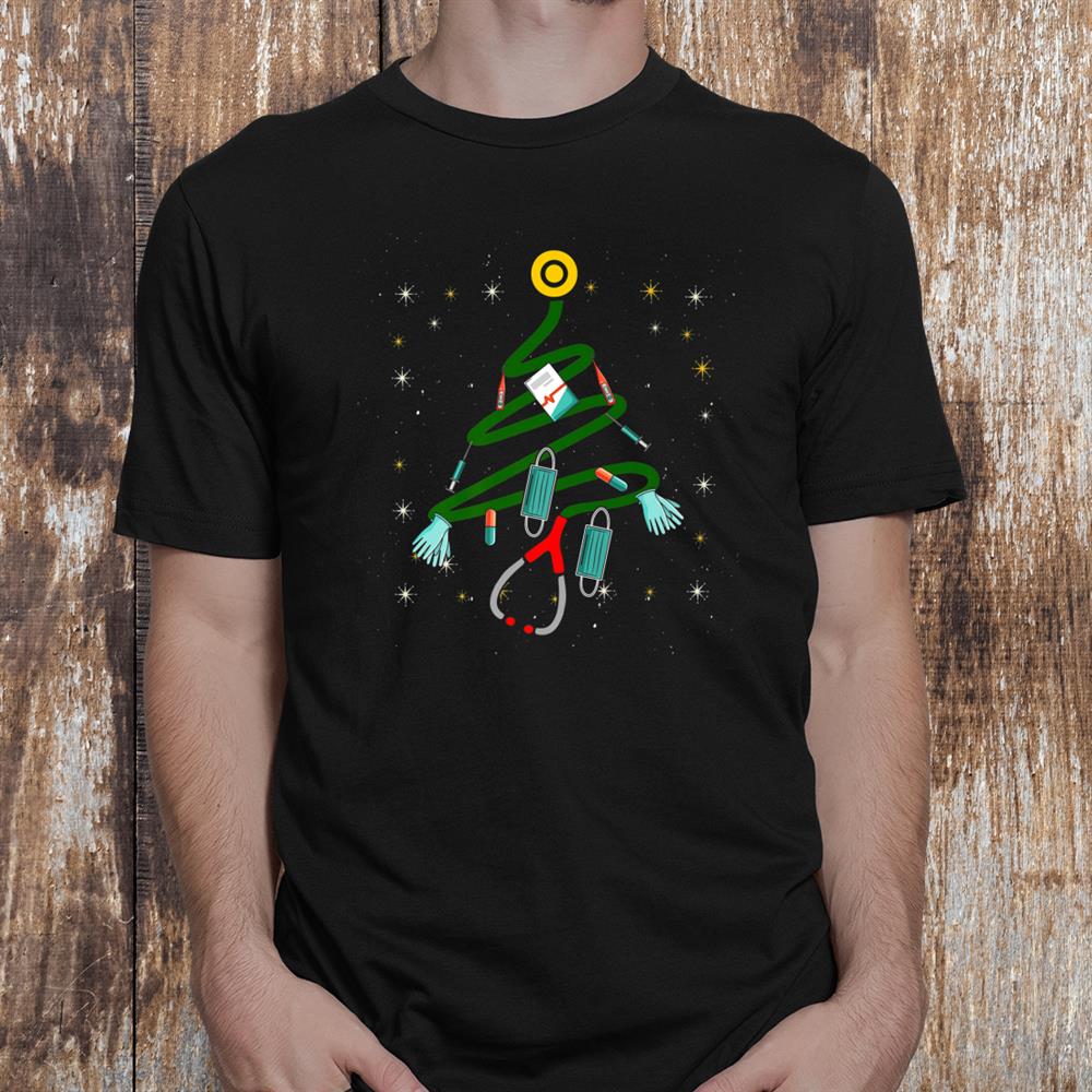 Xmas Lpn Stethoscope Rn Nursing Christmas Tree Nurse Shirt Xmas Lpn Stethoscope Rn Nursing Christmas Tree Nurse Shirt
