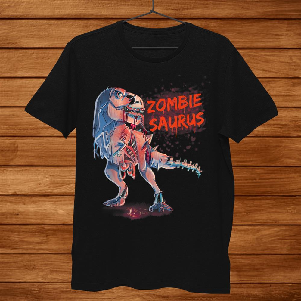 Zombiesaurus T Rex Dinosaur Tyrannosaurus Halloween Zombie Shirt Zombiesaurus T Rex Dinosaur Tyrannosaurus Halloween Zombie Shirt