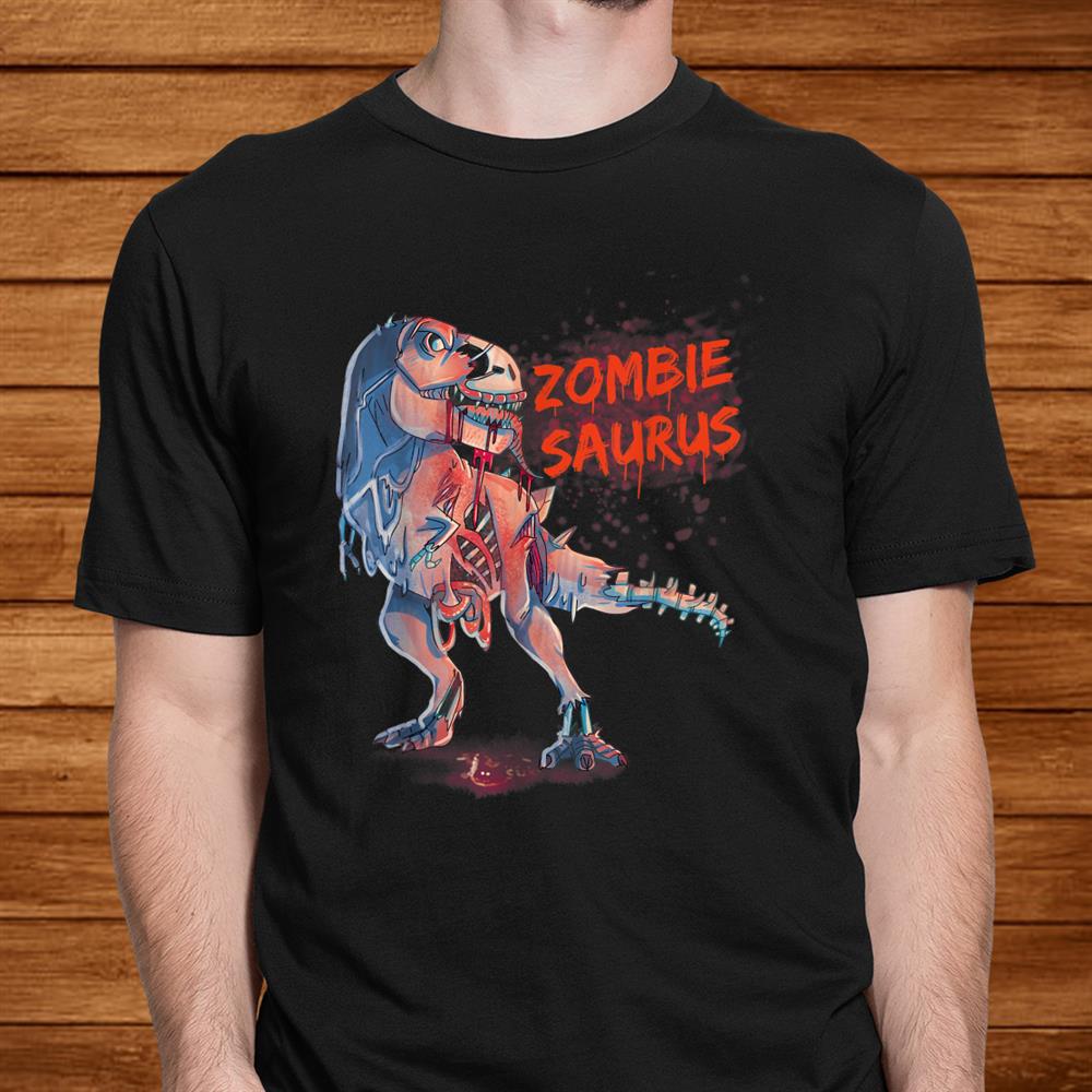 Zombiesaurus T Rex Dinosaur Tyrannosaurus Halloween Zombie Shirt Zombiesaurus T Rex Dinosaur Tyrannosaurus Halloween Zombie Shirt