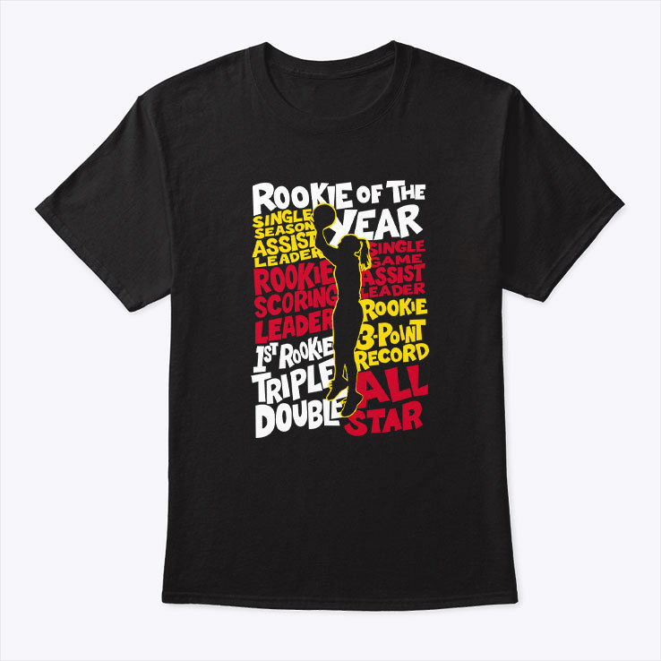 Caitlin Clark Rookie Of The Year Single Season Assist Leader Rookie Scoring Leader Single Game Assist Leader Shirt