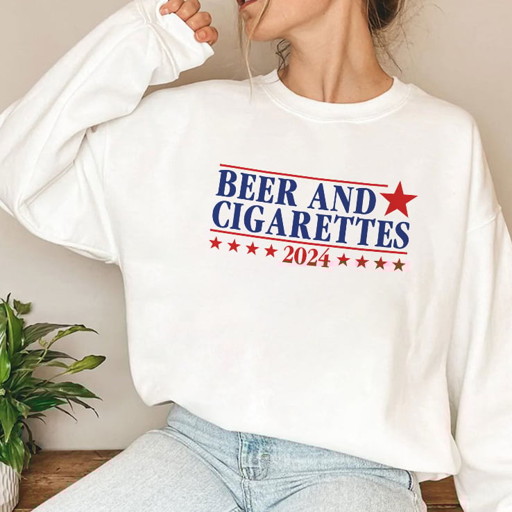 Beer And Cigarettes 2024 Shirt Beer And Cigarettes 2024 Shirt