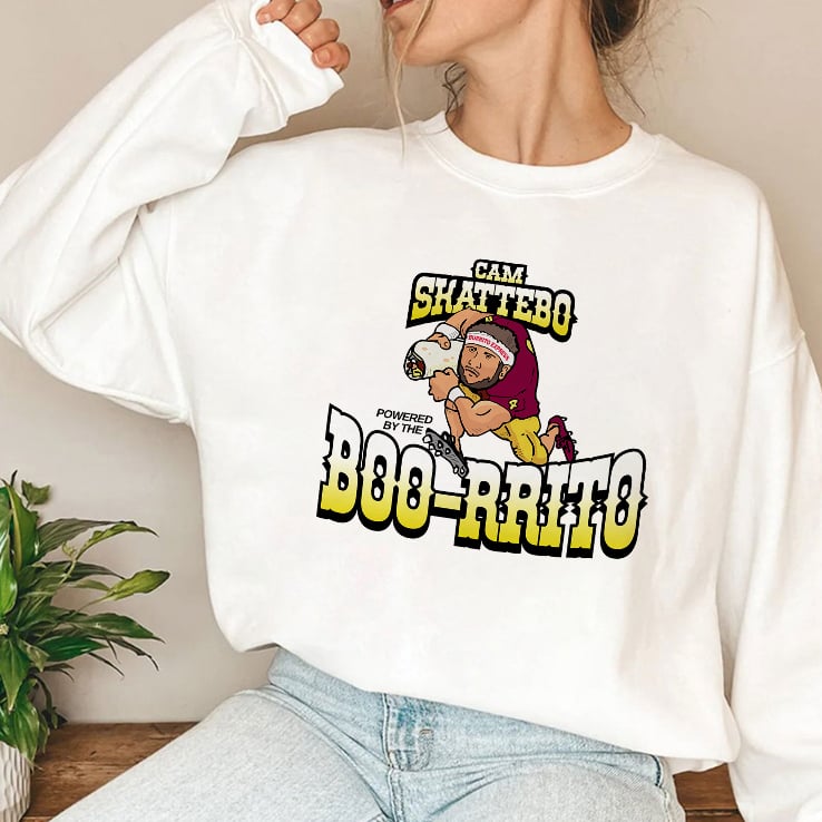 Cam Skattebo Powered By The Boo-Rrito T Shirt Cam Skattebo Powered By The Boo-Rrito T Shirt