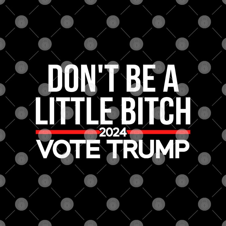 Don’t Be A Little Bitch 2024 Vote Trump T Shirt Don’t Be A Little Bitch 2024 Vote Trump T Shirt